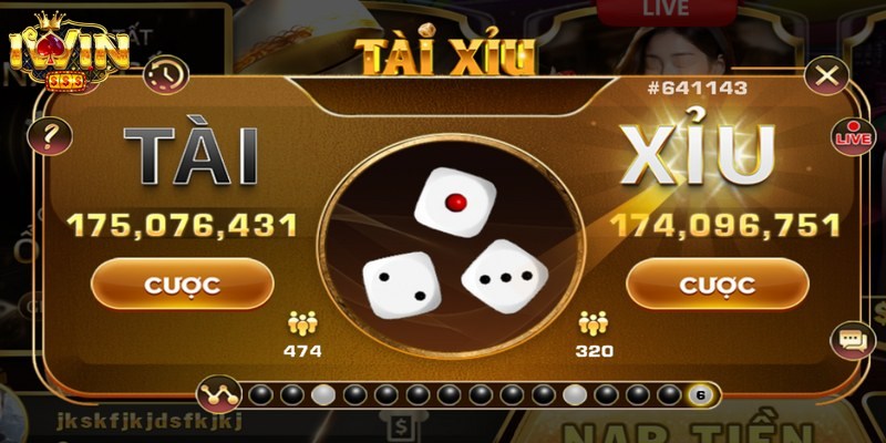 Live Tài Xỉu iWin - Giao Diện Hiện Đại Đặt Cược Thả Ga 1 Hệ thống Live tài xỉu iWin quay trực tiếp và hiển thị kết quả ngay lập tức