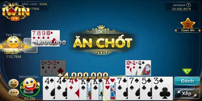 Phỏm IWin - Bí Quyết Chơi Bài Tá Lả Đỉnh Cao Cho Tân Thủ 2 Cách tính điểm và trả thưởng dễ hiểu, dễ nhớ cho anh em game thủ