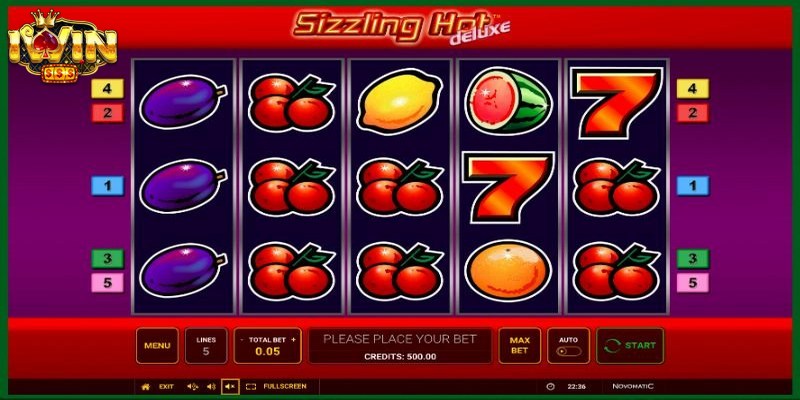 Sizzling Hot ăn khách với nhiều ưu điểm hấp dẫn game thủ